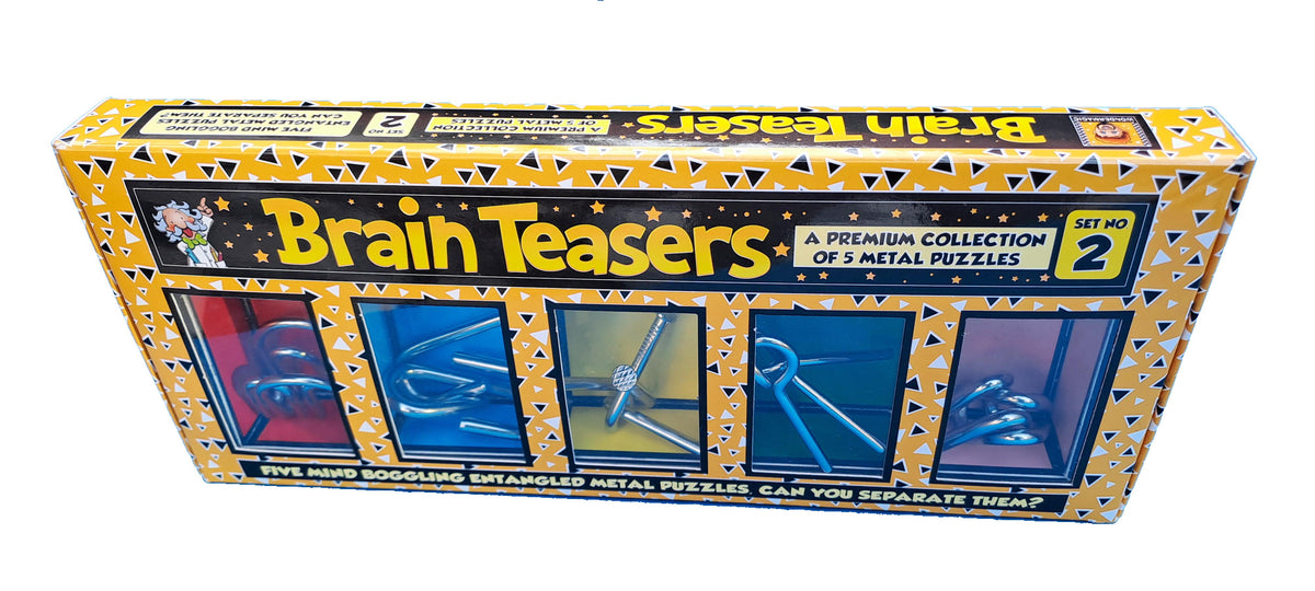 BRAIN TEASERS PUZZLE GIFT BOX- SET-2