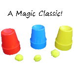 कप और गेंदें