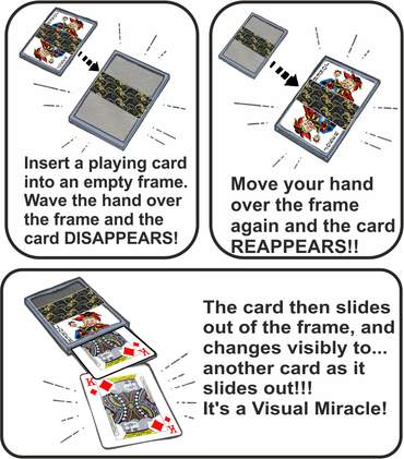 चमत्कारी कार्ड फ़्रेम