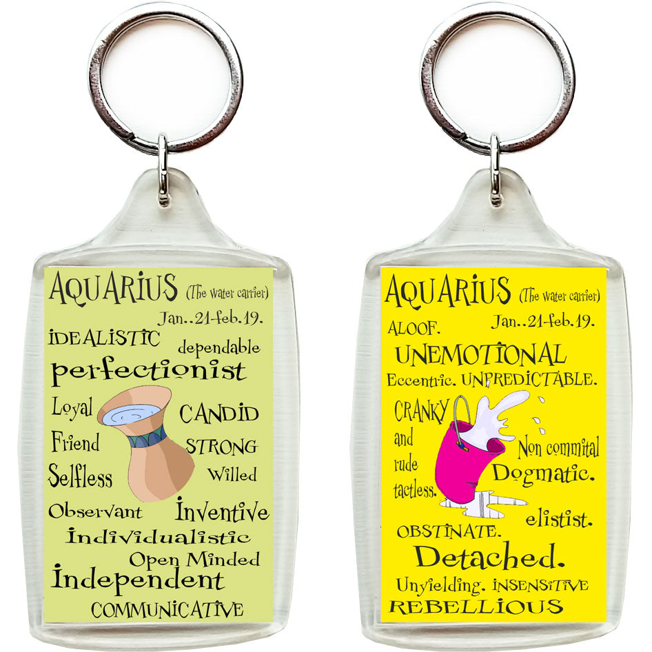Zodiac Key Chain - CAPRICORN-gifts-WonderShop.In
