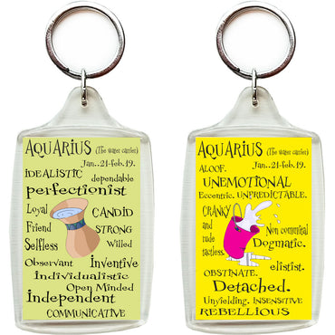 Zodiac Key Chain - CAPRICORN-gifts-WonderShop.In