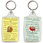 Zodiac Key Chain - TAURUS-gifts-WonderShop.In