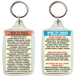 'Wife & Woman's Happiness' Secrets Keychain-gifts-WonderShop.In