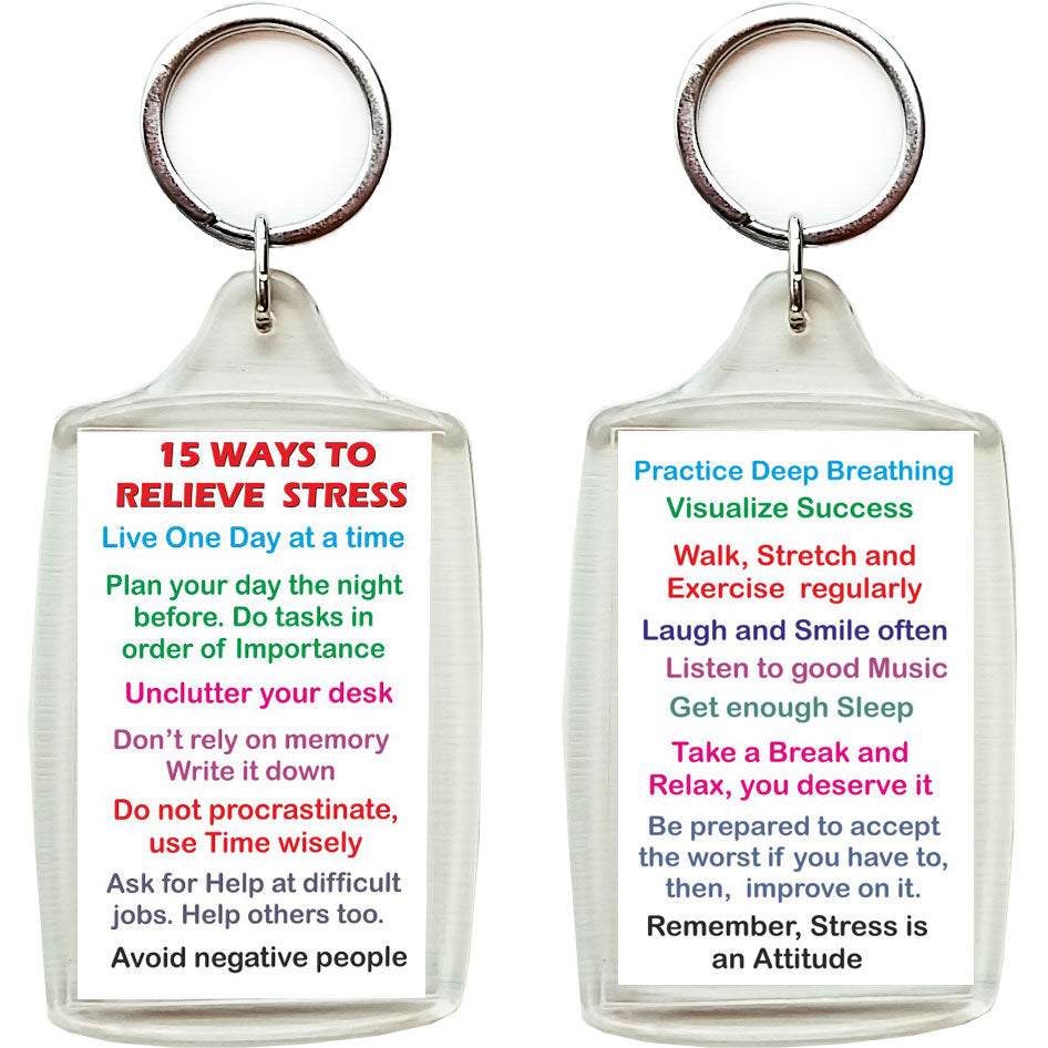 'Stress Relieving' Tips Keychain-gifts-WonderShop.In