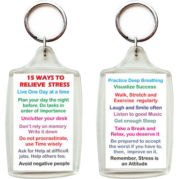 'Stress Relieving' Tips Keychain-gifts-WonderShop.In