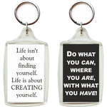 'Creating Your Life' Keychain-gifts-WonderShop.In