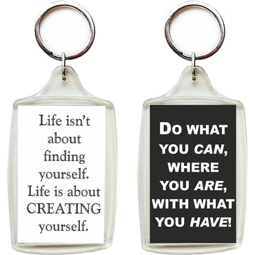 'Creating Your Life' Keychain-gifts-WonderShop.In