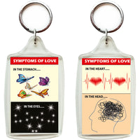 'Symptoms of Love' Keychain-gifts-WonderShop.In