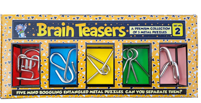 BRAIN TEASERS PUZZLE GIFT BOX- SET-2