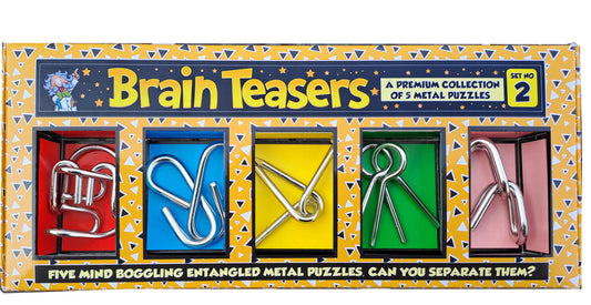 BRAIN TEASERS PUZZLE GIFT BOX- SET-2