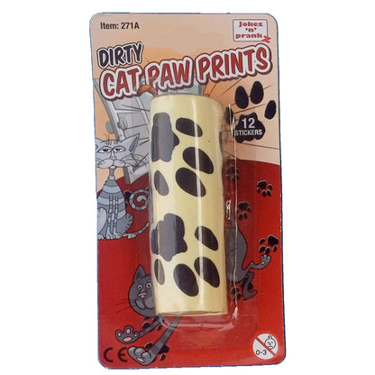 FAKE PET CAT FOOTPRINTS