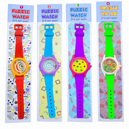 PUZZLE WATCHES (SET OF 4 ASSORTED TYPES)