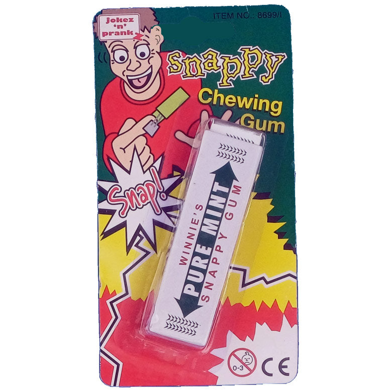 SNAPPING CHEWING GUM