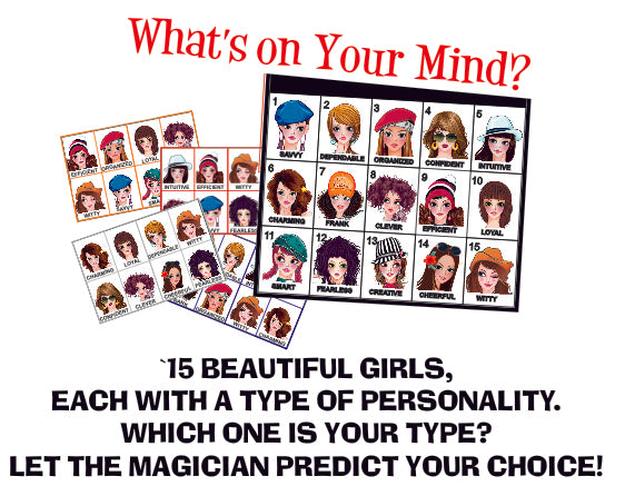 What's on your mind?-Card Tricks-WonderShop.In