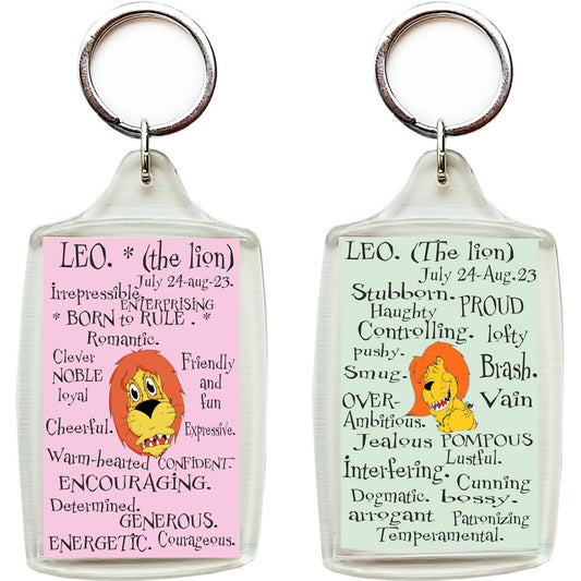 Zodiac Key Chain - LEO-gifts-WonderShop.In