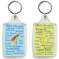 Zodiac Key Chain - LIBRA-gifts-WonderShop.In