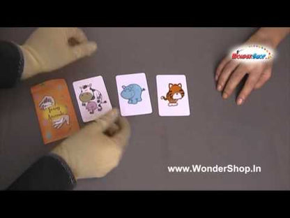 Funny Animals Card Trick